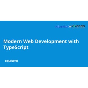 Modern Web Development with TypeScript Specialization course banner