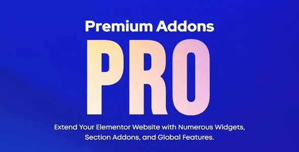 Premium Addons Pro Elementor Plugin